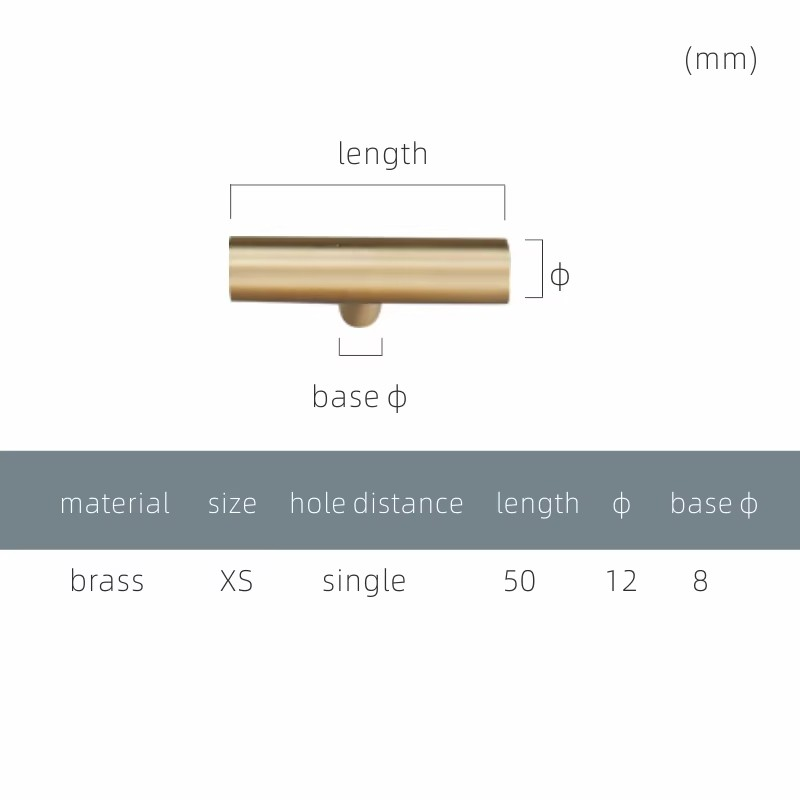 Dooroom Yu'an Brass Furniture Handles Nordic Modern Pastoral Wardrobe Dresser Cupboard Drawer Cylinder Black/Gold Pulls Knobs DOOROOM