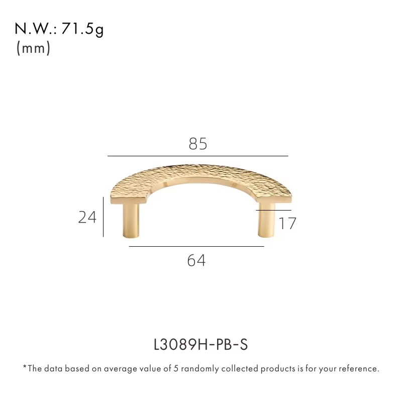 Dooroom Brass Furniture Handles Modern Hammered Round Hexagon Pulls Wardrobe Dresser Cupboard Cabinet Drawer Wine Bar Knobs DOOROOM
