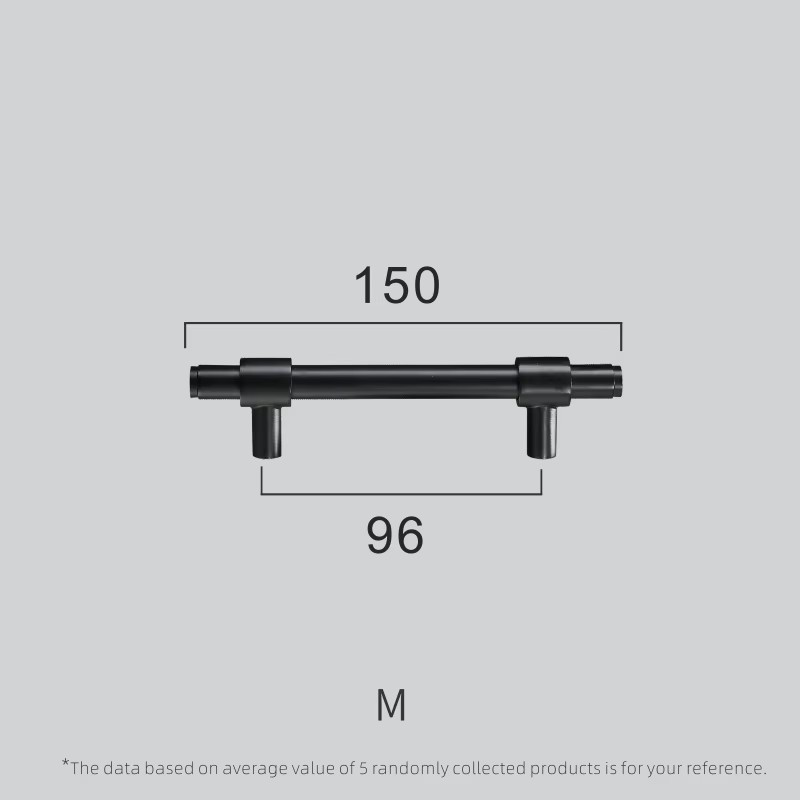Dooroom Brass Furniture Handles Black Gold Light Luxury Modern Nordic Drawer Wardrobe Dresser Long Cabinet Knobs Pulls DOOROOM