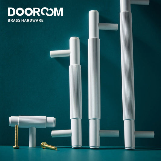 Dooroom Brass Stripe Furniture Handles Modern Brass Grey Wardrobe Dresser Cupboard Cabinet Drawer Shoe Box Wine Bar Pulls Knobs DOOROOM