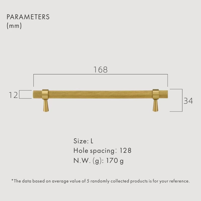 Dooroom Brass Knurled Furniture Handles Modern Matt Black Brass Silver Cupboard Wardrobe Dresser Shoe Box Drawer Cabinet Pulls DOOROOM