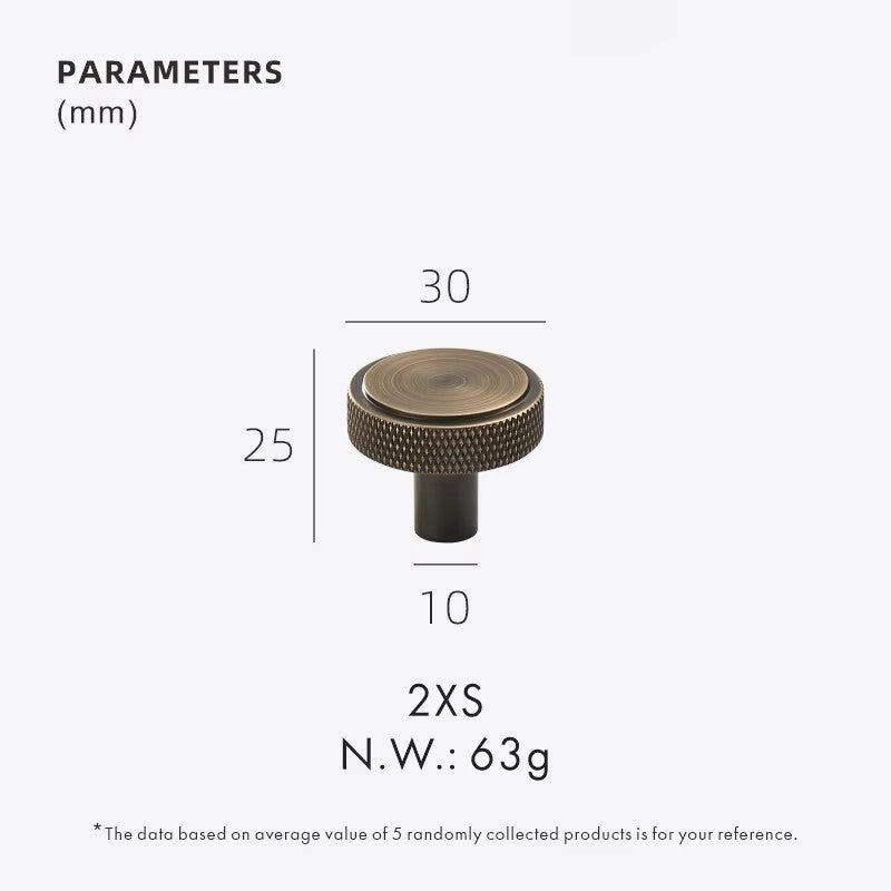 Dooroom Antique Brass Knurling Furniture Handles Long Round Modern Pulls Cupboard Wardrobe Dresser Shoe Box Drawer Cabinet Knobs DOOROOM
