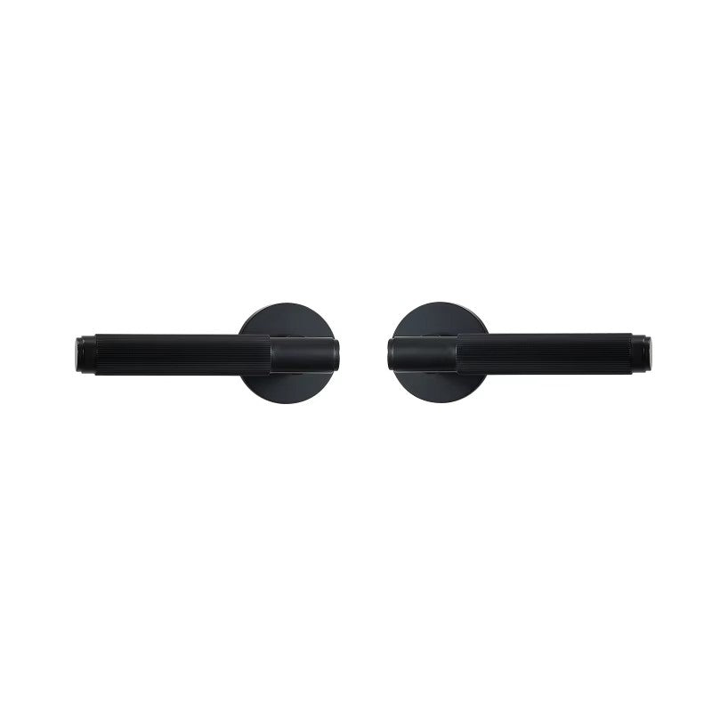 Dooroom Brass Door Lever Set Interior Bedroom Bathroom Dummy lock Set Privacy Passage Locks Tubular Latch linear Thumb Turn DOOROOM