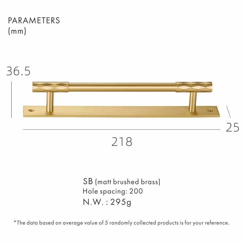 Dooroom Brass Furniture Handles Modern Hammered Black Gold Cupboard Wardrobe Dresser Shoe Box Drawer Cabinet Knobs Pulls DOOROOM