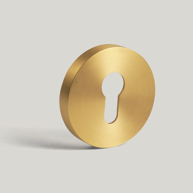 Dooroom Brass Door Handle Accessories Euro Cylinder Escutcheon Rose Cover Matt Brass Antique Bronze Black DOOROOM
