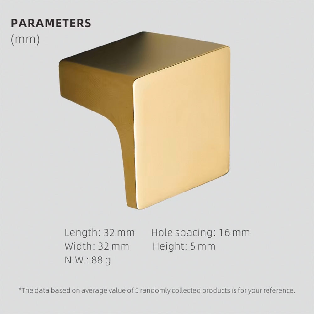 Dooroom Brass Furniture Handles Modern Nordic Wardrobe Dresser Cabinet Cupboard Drawer Knobs Shiny Gold PVD Pulls DOOROOM